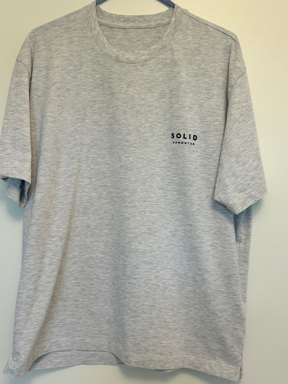 SOLID HOMME 2024 Commuter Tee White Gray XL 52 Dry Cleaned